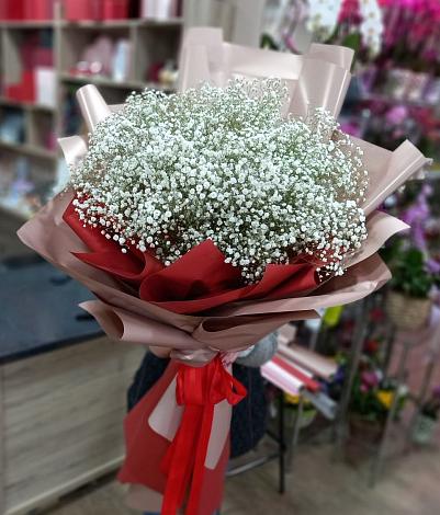 Букет цветов из: Гипсофила в Дединово