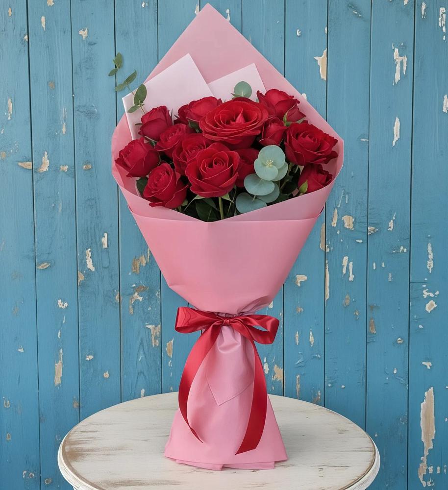 Букет цветов из: Розы в Дединово