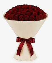 Букет 101 Бордовая роза Блэк Бакарра #REPLACE_PRED# Дединово