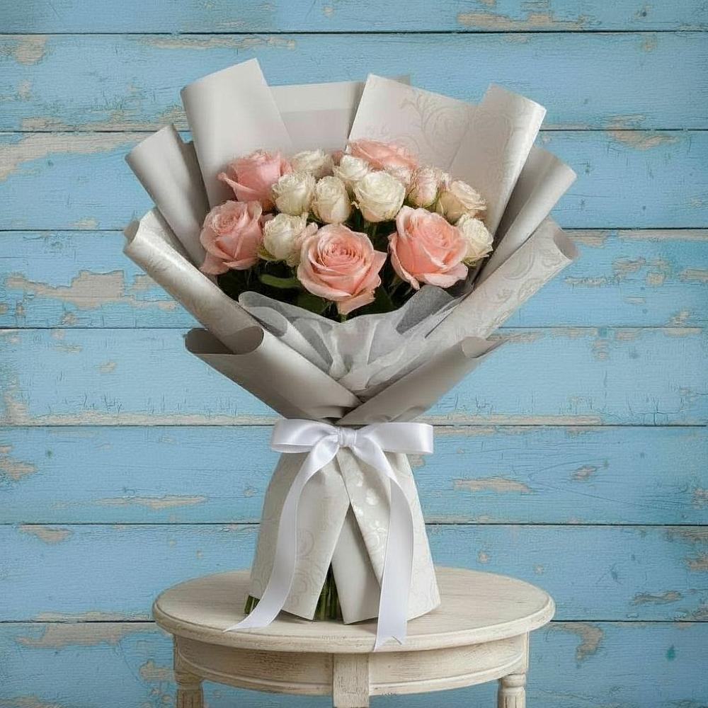 Букет цветов из: Розы в Дединово