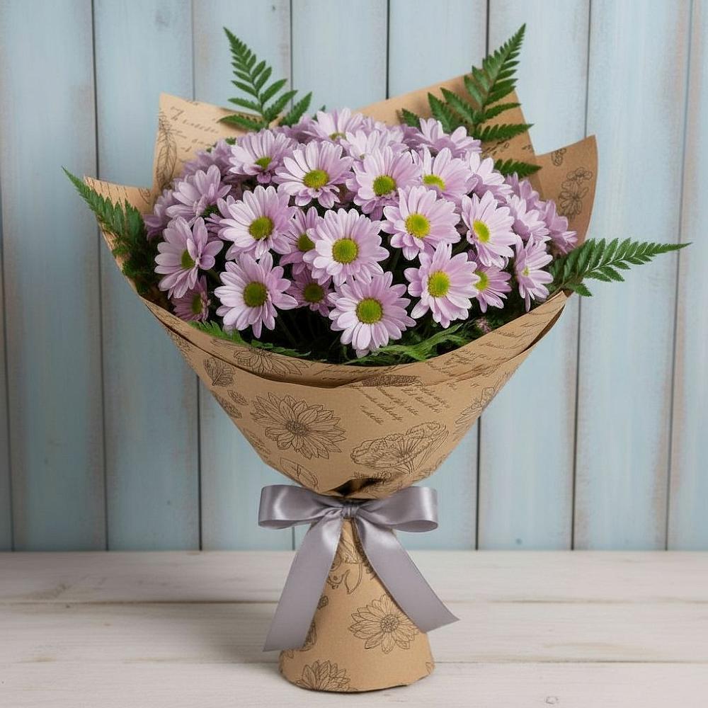 Букет цветов из: Хризантемы в Дединово