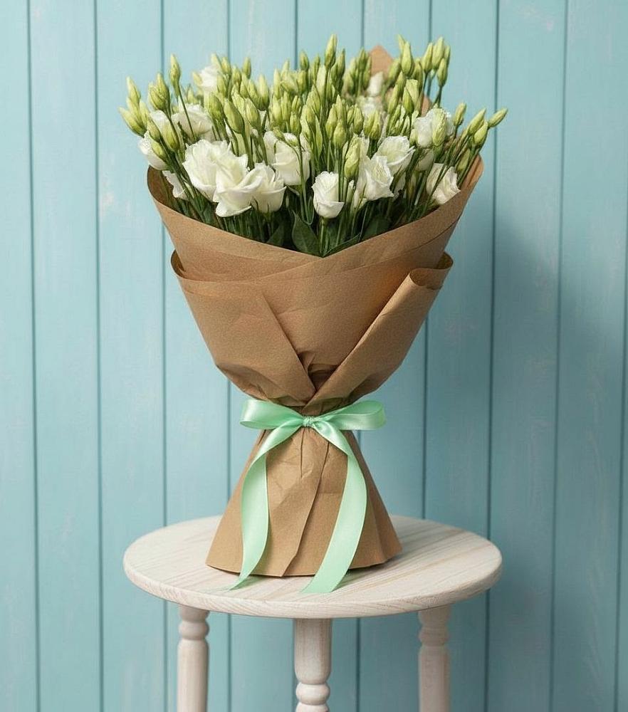 Букет цветов из: Лизиантусы в Дединово