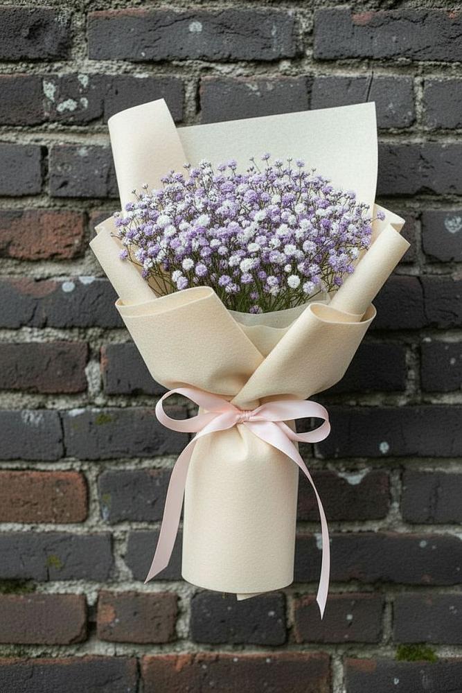 Букет цветов из: Гипсофила в Дединово