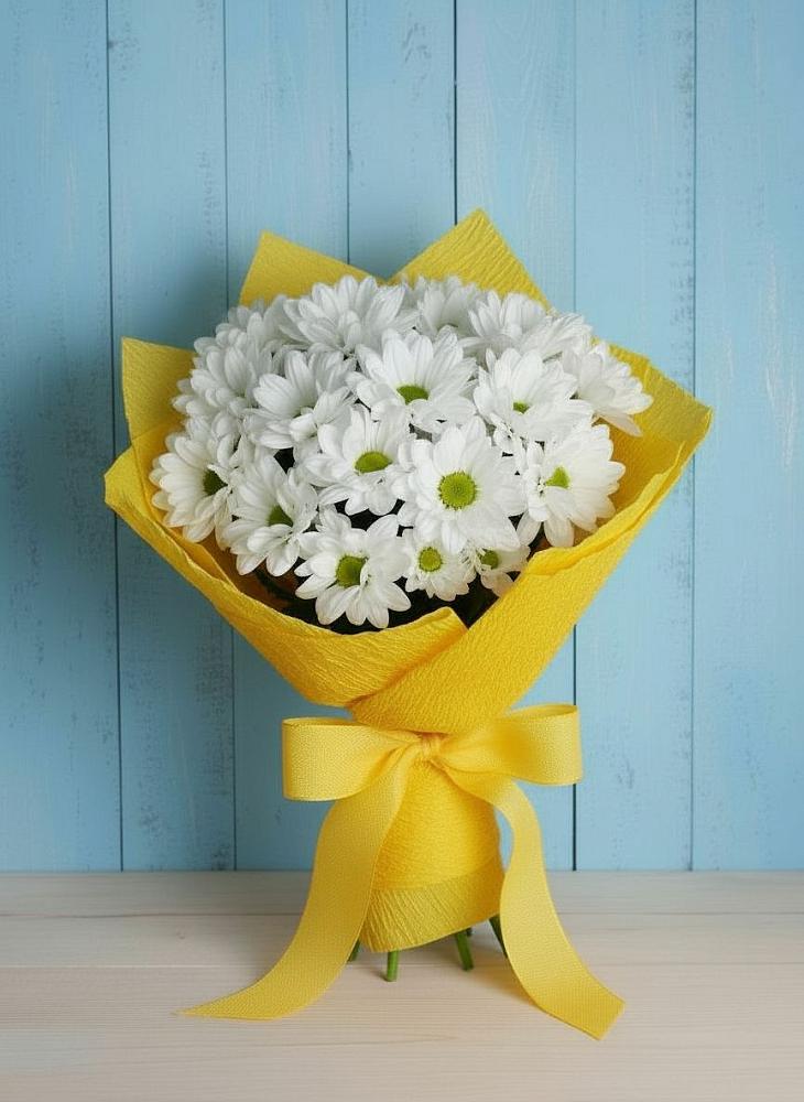 Букет цветов из: Хризантемы в Дединово