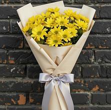 Букет цветов из:  Хризантемы #REPLACE_PRED# Дединово