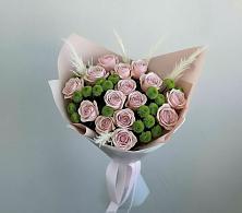 Букет цветов из:  Розы и Хризантемы в Дединово