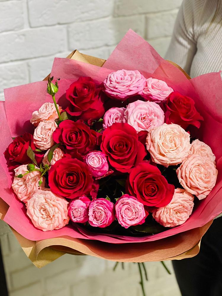 Букет цветов из: Розы в Дединово