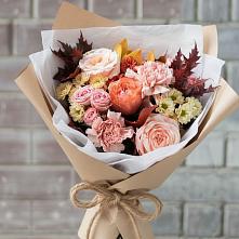Букет цветов из:  Гвоздики, Хризантемы и Розы #REPLACE_PRED# Дединово