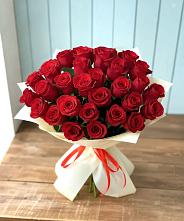 Букет 29 Красных роз в Дединово