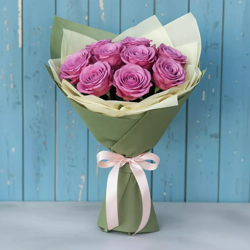 Букет Розы Фёрст Леди в Дединово