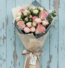 Букет цветов из:  Розы в Дединово