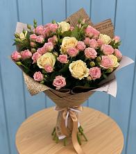 Букет цветов из:  Розы в Дединово