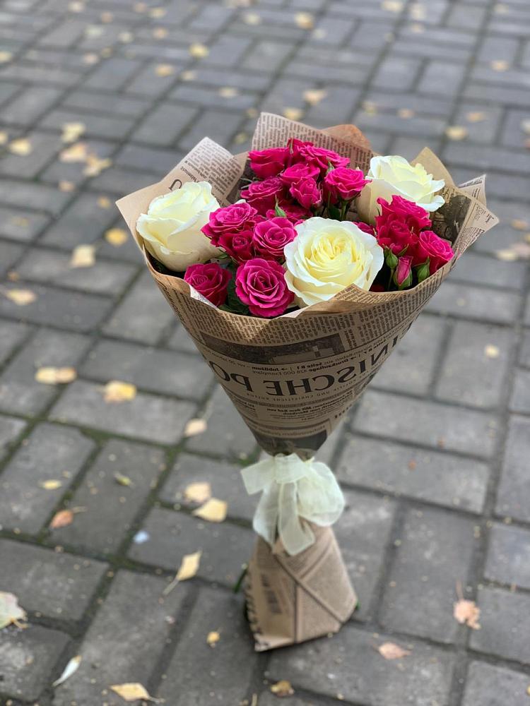 Букет цветов из: Розы в Дединово