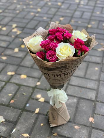 Букет цветов из: Розы в Дединово