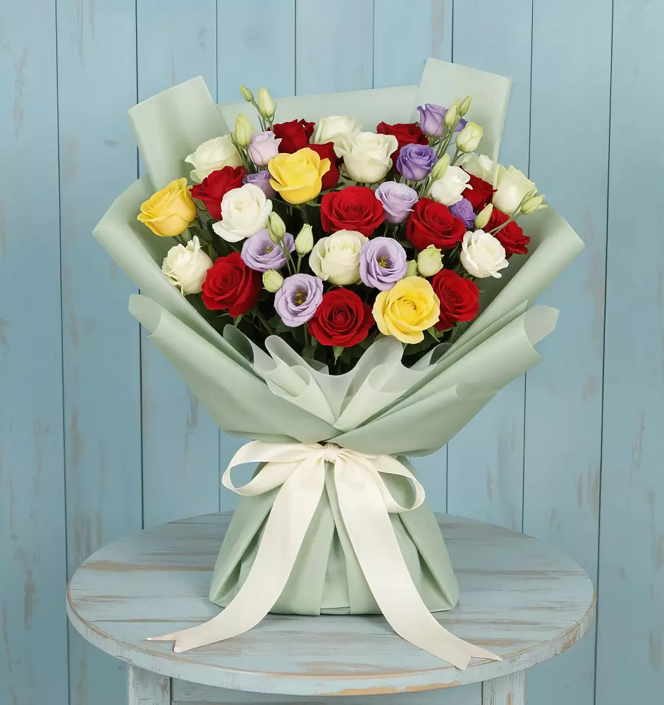 Букет цветов из: Розы в Дединово