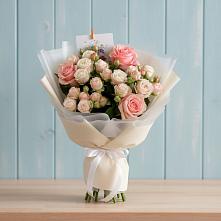 Букет цветов из:  Розы #REPLACE_PRED# Дединово
