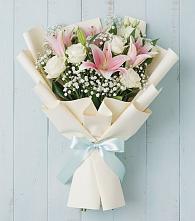 Букет цветов из:  Лилии в Дединово