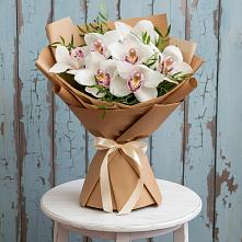 Букет цветов из:  Орхидеи и Розы в Дединово